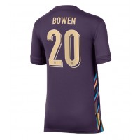 Camisa de Futebol Inglaterra Jarrod Bowen #20 Equipamento Secundário Mulheres Europeu 2024 Manga Curta